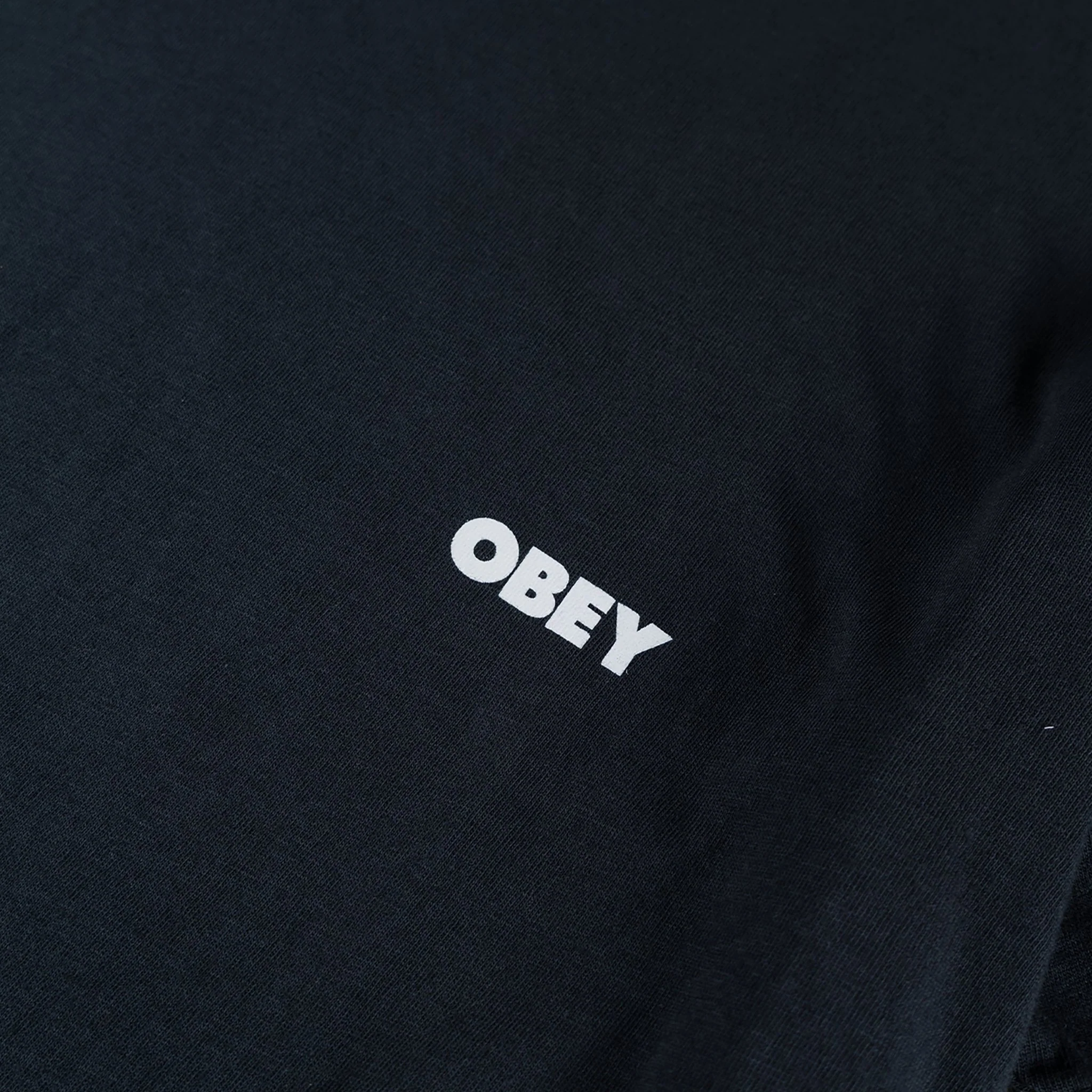 Obey Womens Visual Studios Tee Black - Image 5