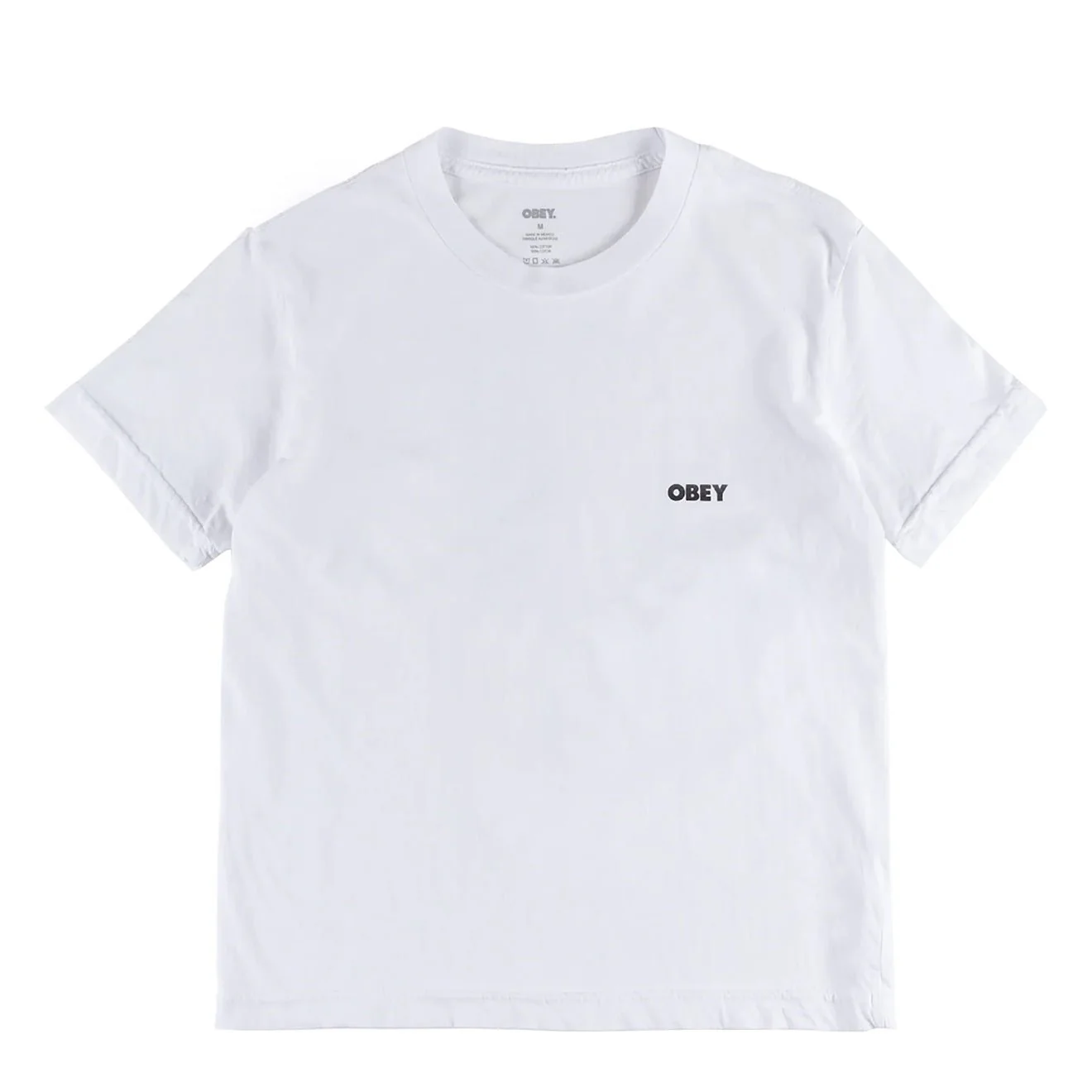 Obey Womens Visual Studios Tee White