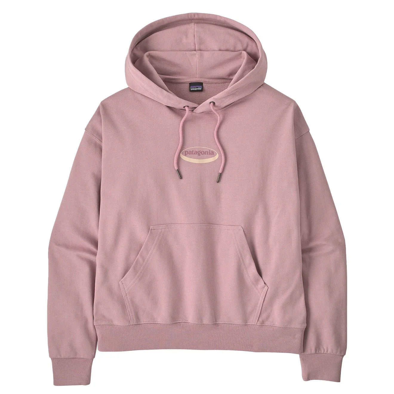 Patagonia Womens '95 Oval Logo Daily Hoody Quiet Violet Sunshine