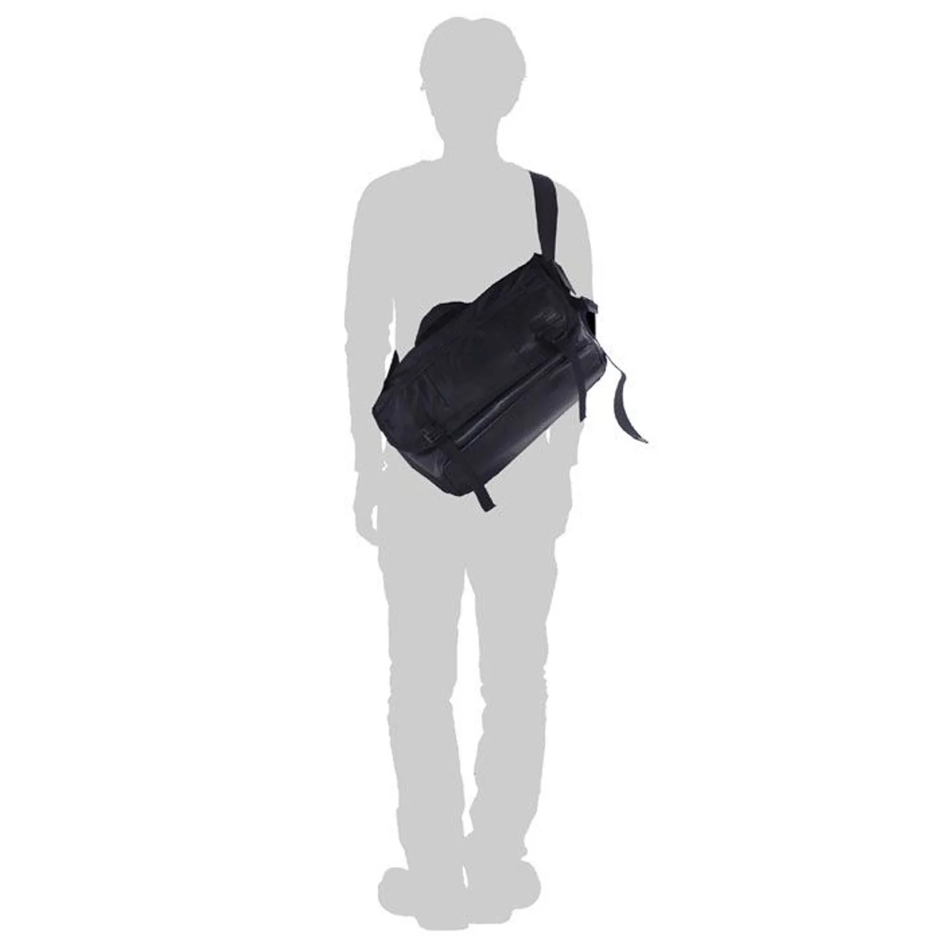 Porter-Yoshida and Co Aloof Messenger Bag Black - Image 5