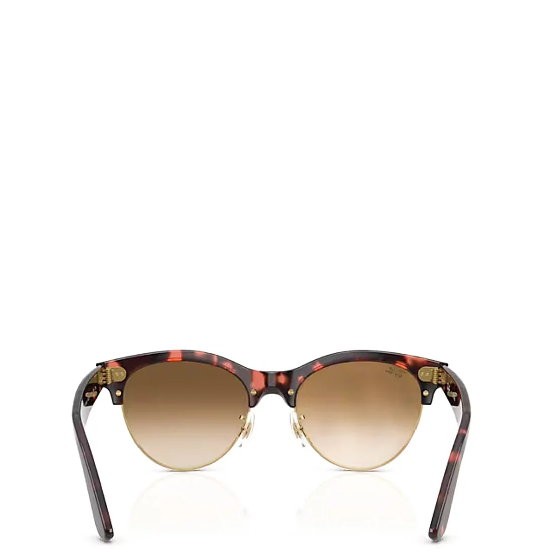 Ray-Ban RB2341 143251 54 Clubmaster Way Sunglasses Polished Pink / Tortoise Gold - Image 4