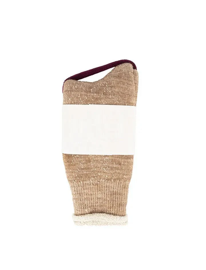 RoToTo Double Face Socks Camel - Image 2