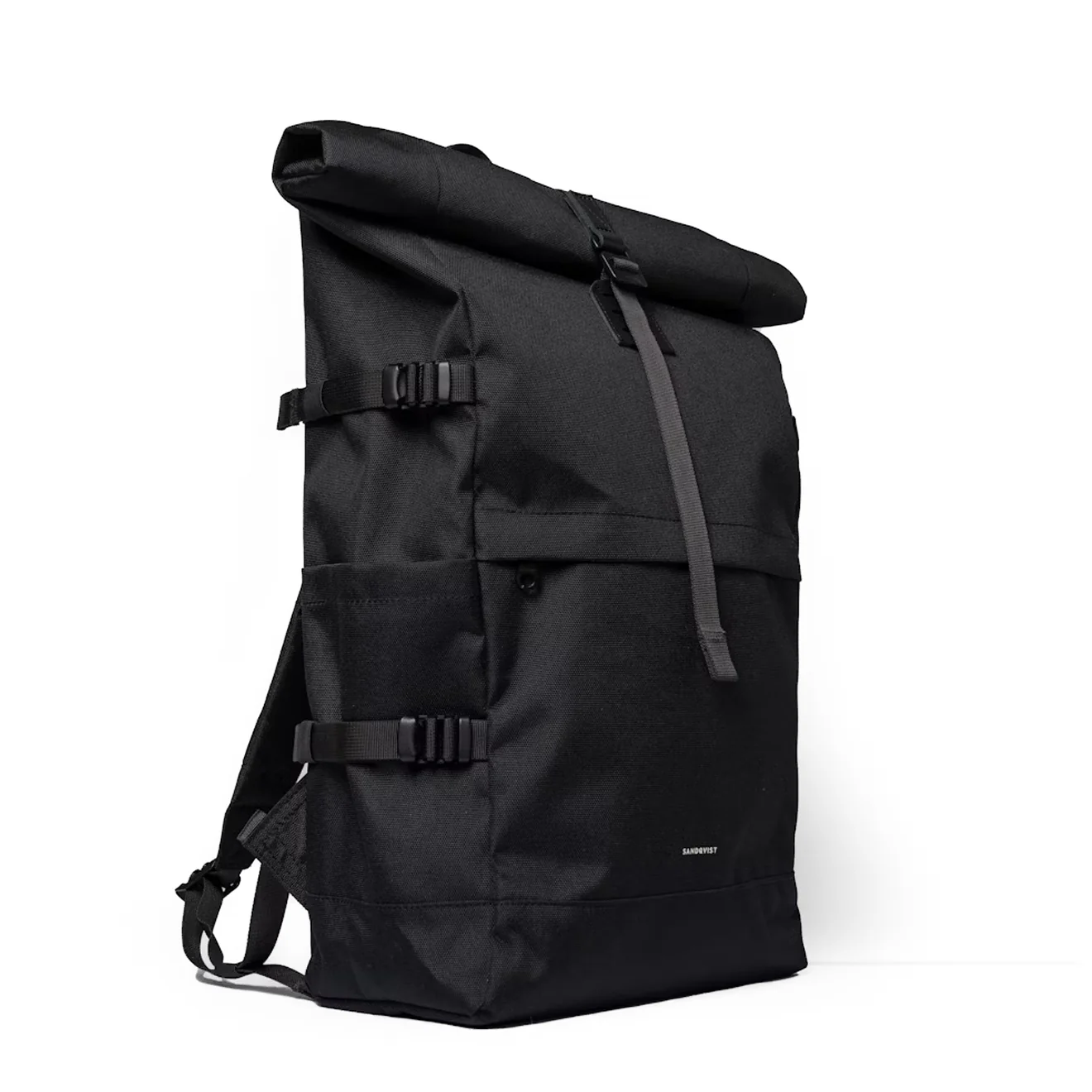 Sandqvist Icon Rolltop Backpack Large Black - Image 2