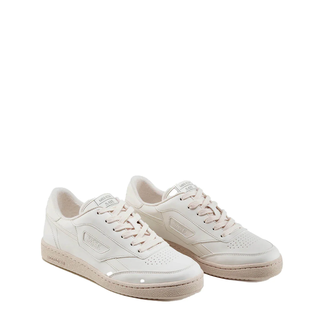 Saye Womens M89 Icon Trainers Off White - Image 2