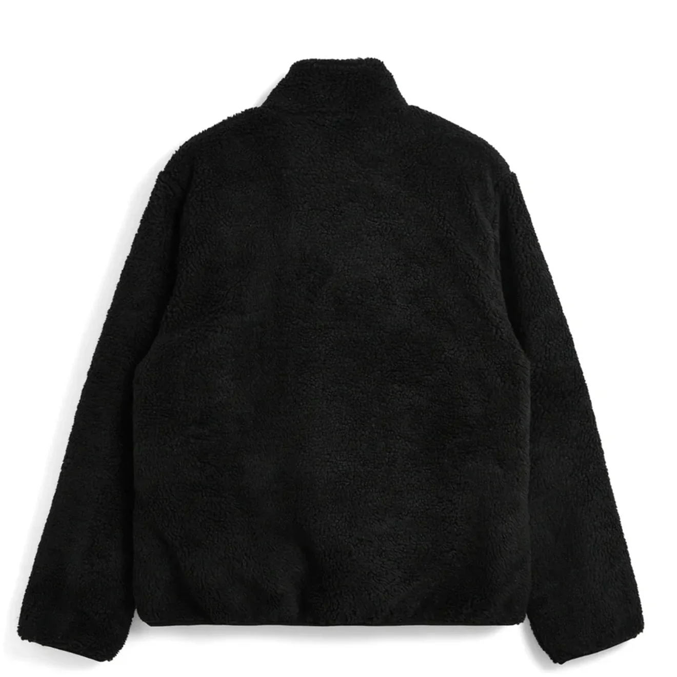Taion Womens Pull Over Boa Hi Neck Jacket Black / Black - Image 2