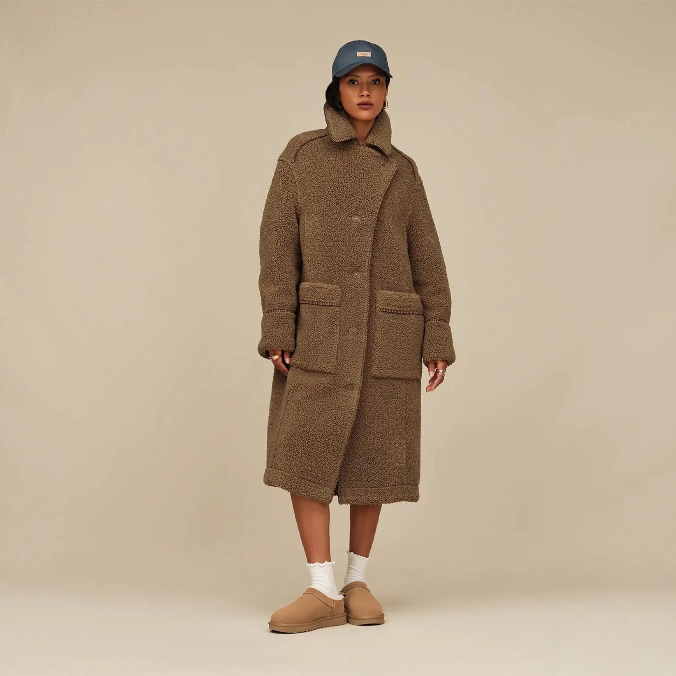 UGG Womens Classic Micro Boot Chestnut - Image 7