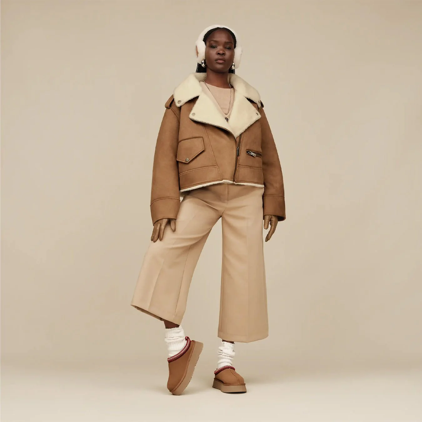 UGG Womens Tazz II Chestnut - Image 7
