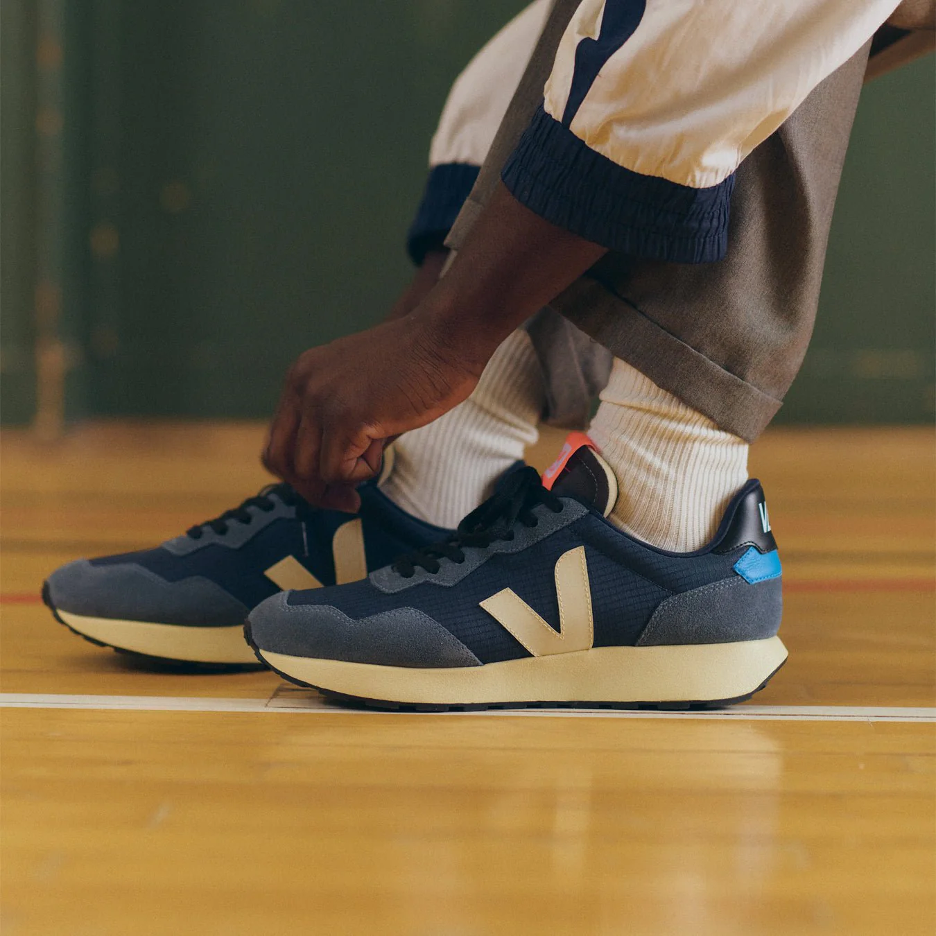 Veja Womens Paulistana Ripstop Trainer Nautico Pierre - Image 4