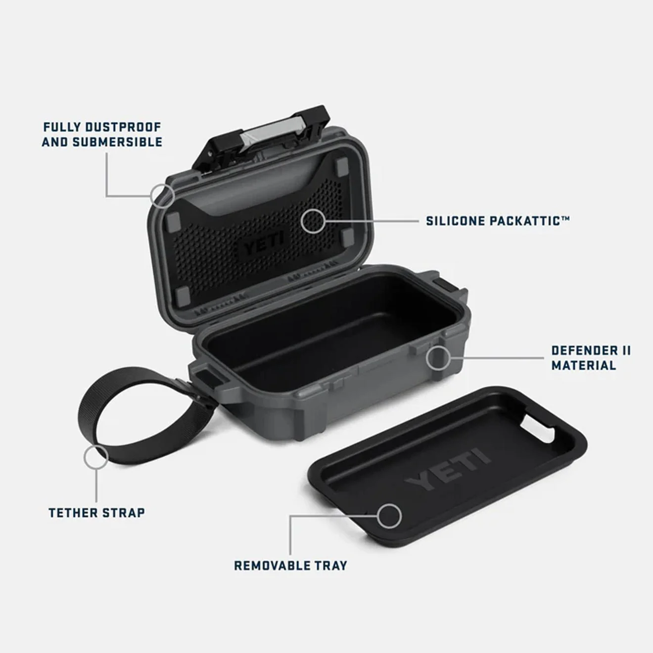 YETI Loadout GoBox 1 Gear Case King Crab - Image 9
