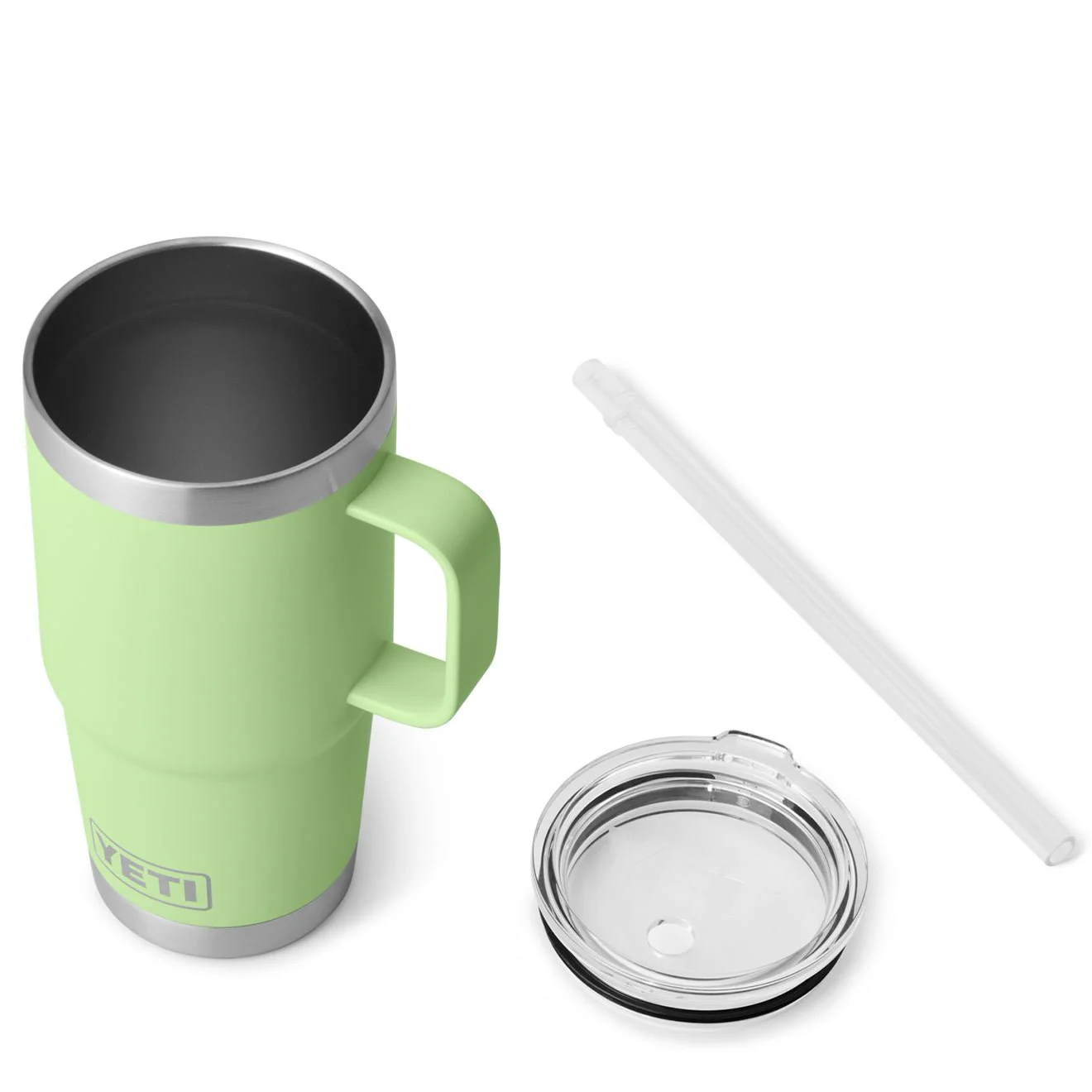 YETI Rambler 25oz Straw Mug V2 Key Lime - Image 4