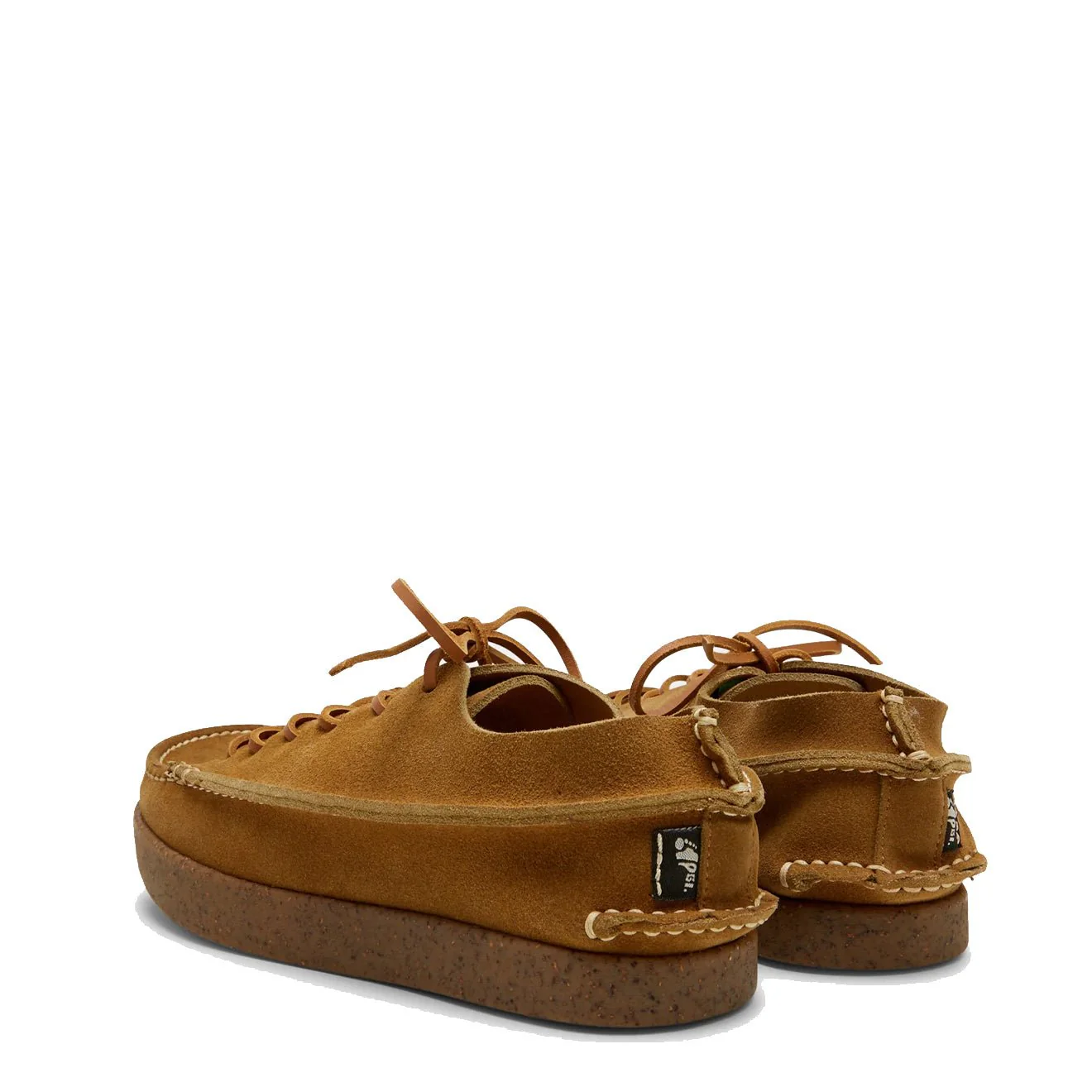 Yogi Womens Finn Suede Shoe Moss Green - Image 3